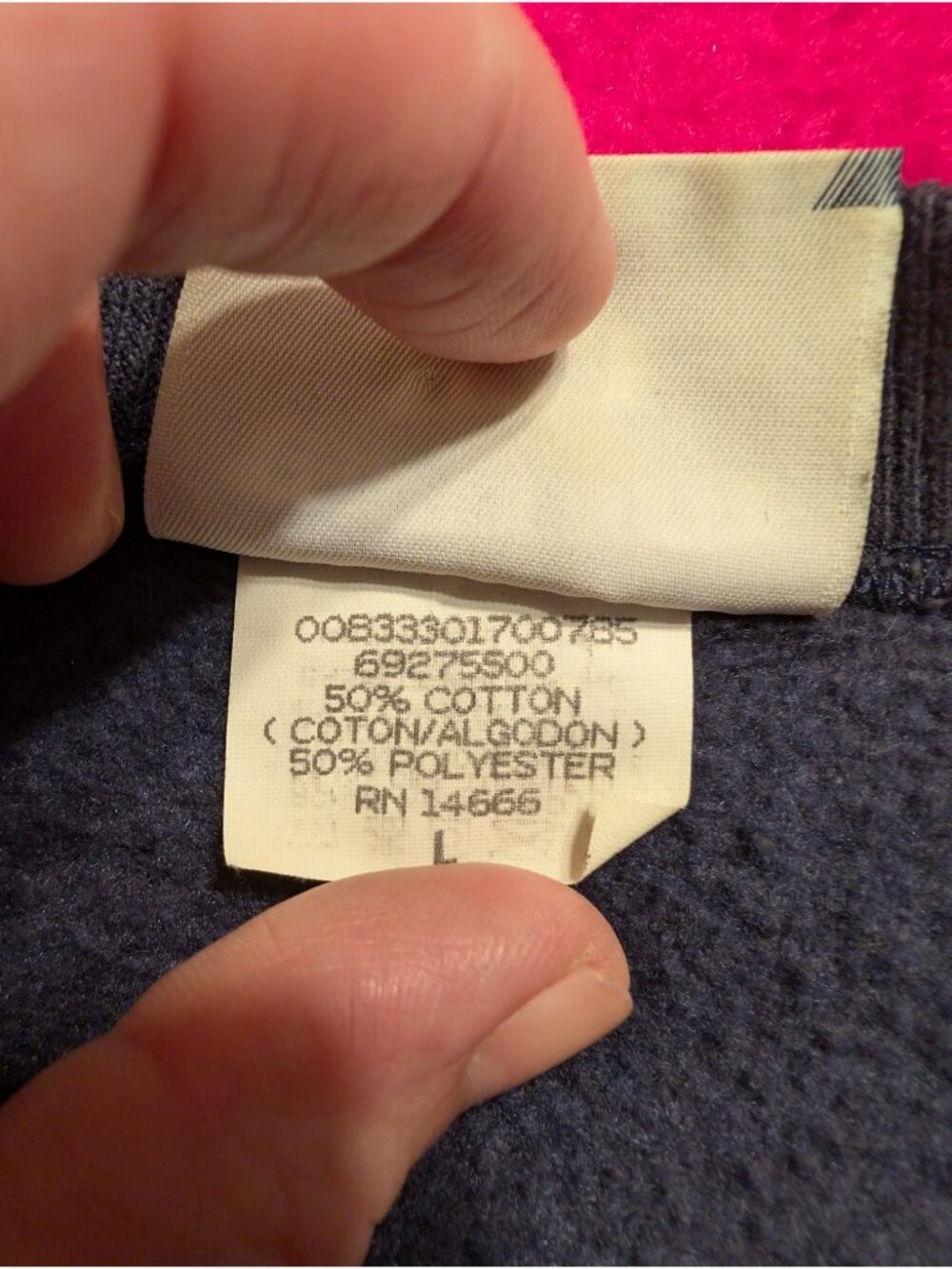 Vintage Lee Sweatshirt Womens Large Blue The Coolest Mom In The World Crewneck L - Picture 6 of 7